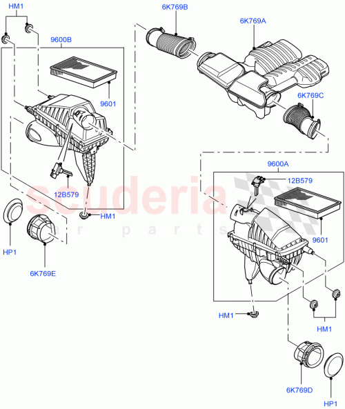 Part Diagram for Land Rover LR012666