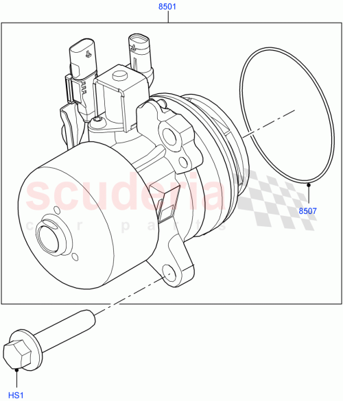 Part Diagram for Land Rover LR125488