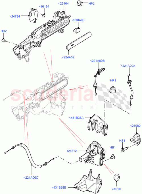 Part Diagram for Land Rover LR106951