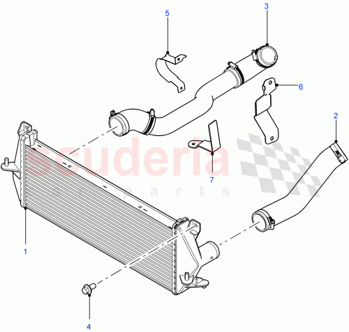 Part Diagram for Land Rover LR058084