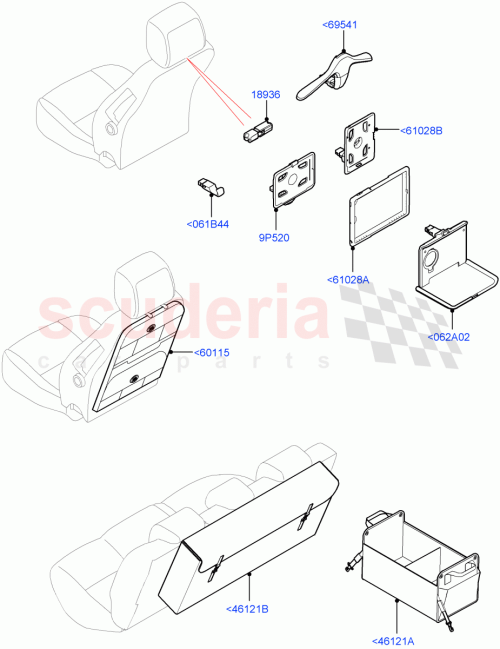 Part Diagram for Land Rover VPLKE0063