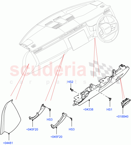 Part Diagram for Land Rover LR165609