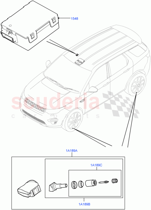 Part Diagram for Land Rover LR063185
