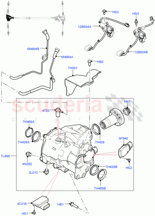 Part Diagram for Land Rover LR118436