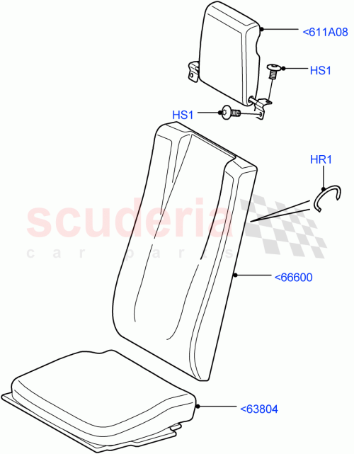 Part Diagram for Land Rover HYP500090