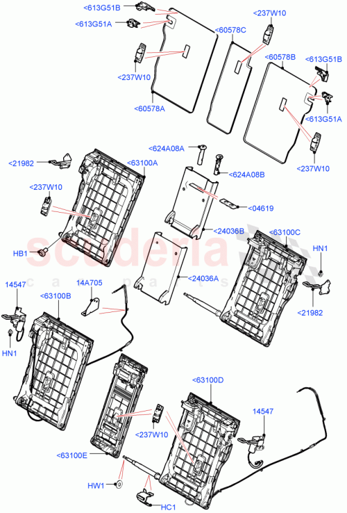 Part Diagram for Land Rover LR092468