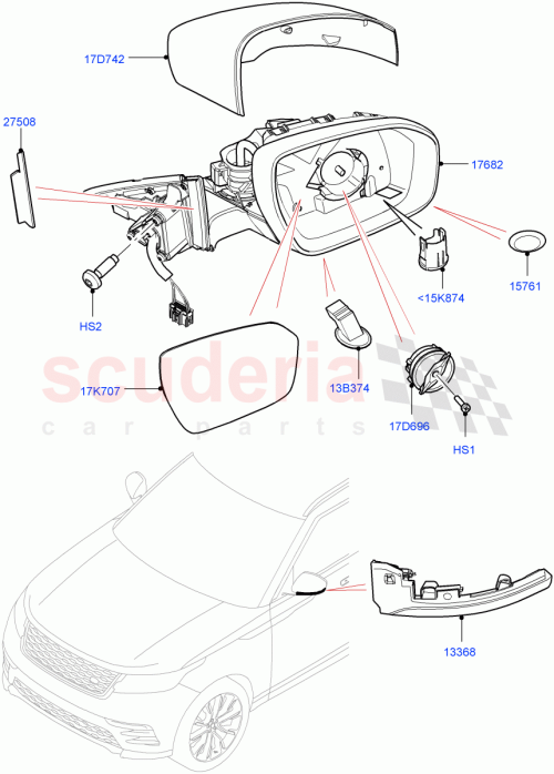 Part Diagram for Land Rover LR093142
