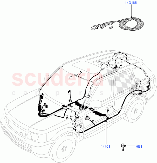 Part Diagram for Land Rover LR016080
