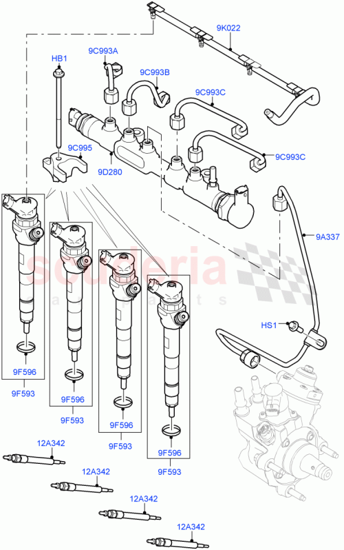 Part Diagram for Land Rover LR073706