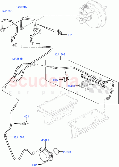 Part Diagram for Land Rover LR012685