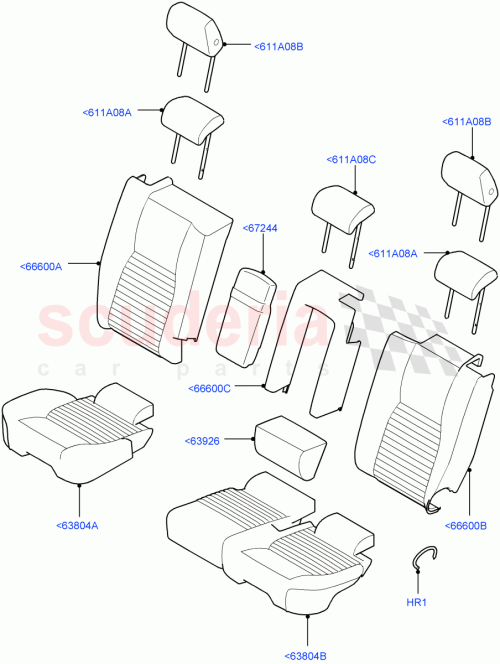 Part Diagram for Land Rover LR058988
