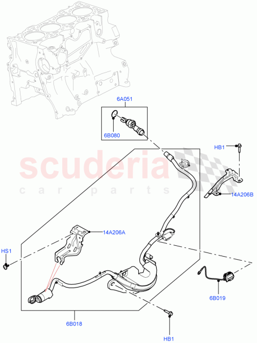 Part Diagram for Land Rover LR145648