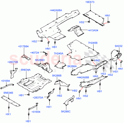 Part Diagram for Land Rover LR159632