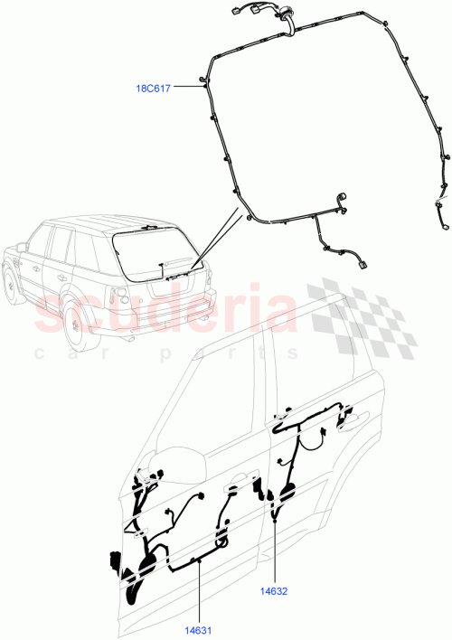 Part Diagram for Land Rover LR021113