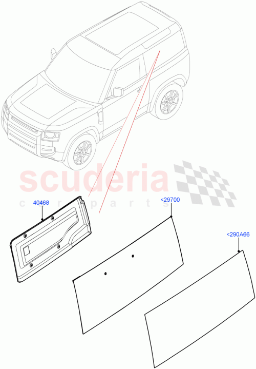 Part Diagram for Land Rover LR143042