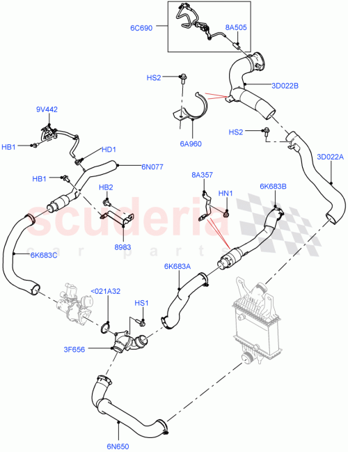 Part Diagram for Land Rover LR093666