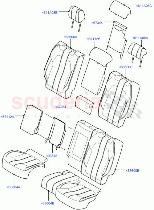 Part Diagram for Land Rover LR055325