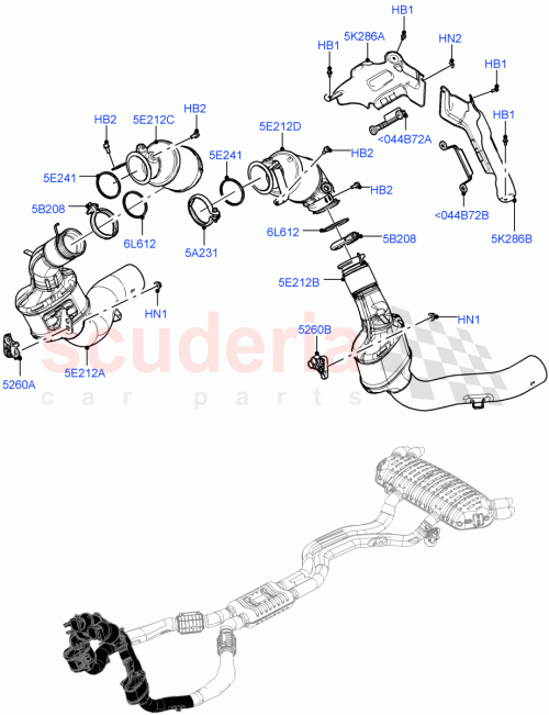 Part Diagram for Land Rover LR158577