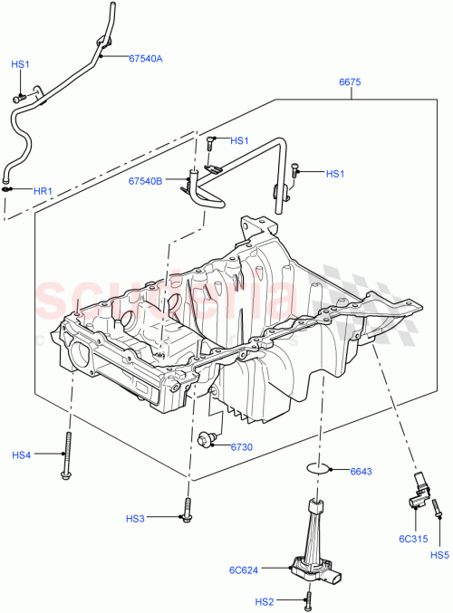 Part Diagram for Land Rover LR035561