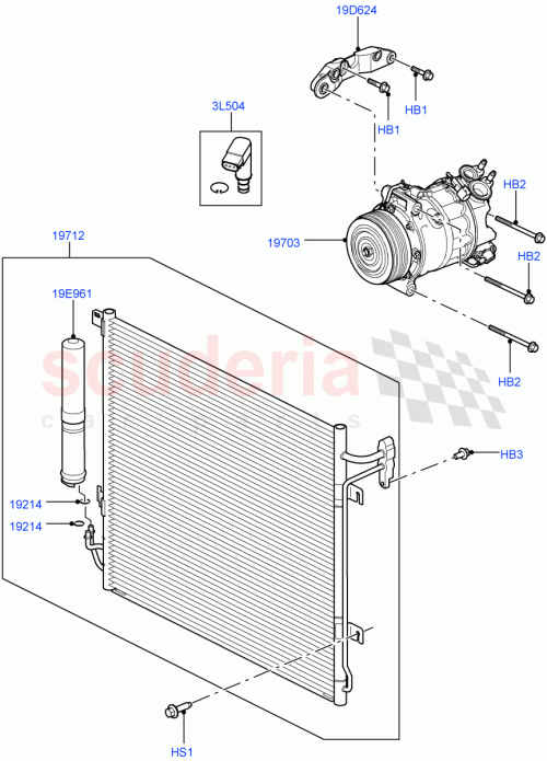 Part Diagram for Land Rover LR018706