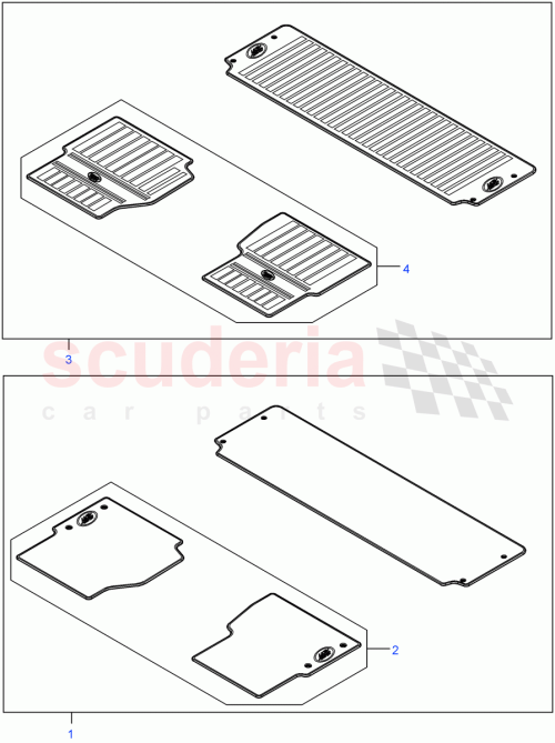 Part Diagram for Land Rover LR069112