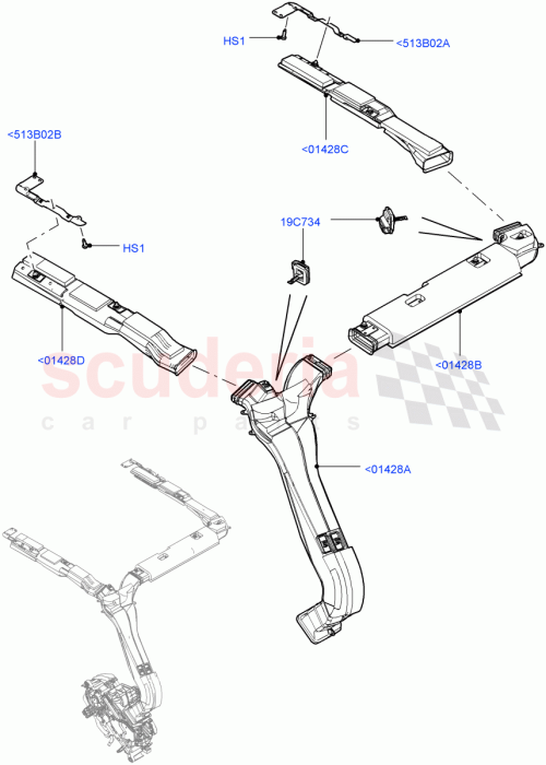 Part Diagram for Land Rover LR076680
