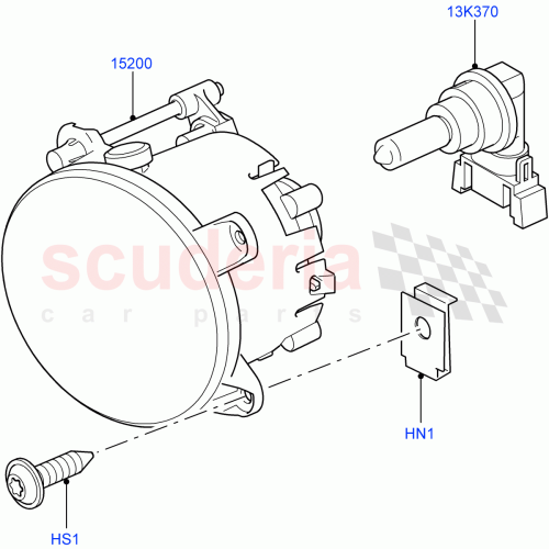 Part Diagram for Land Rover XBJ000090