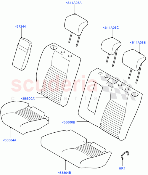 Part Diagram for Land Rover LR133991