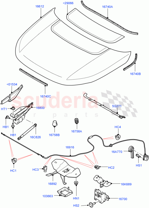 Part Diagram for Land Rover LR061281