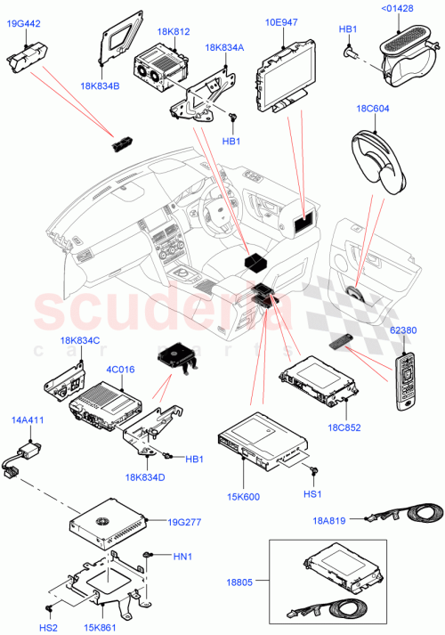 Part Diagram for Land Rover LR091113