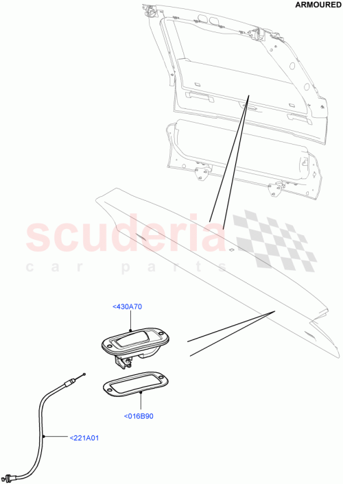 Part Diagram for Land Rover LR057742