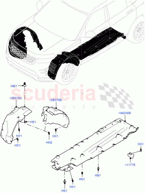 Part Diagram for Land Rover LR135170