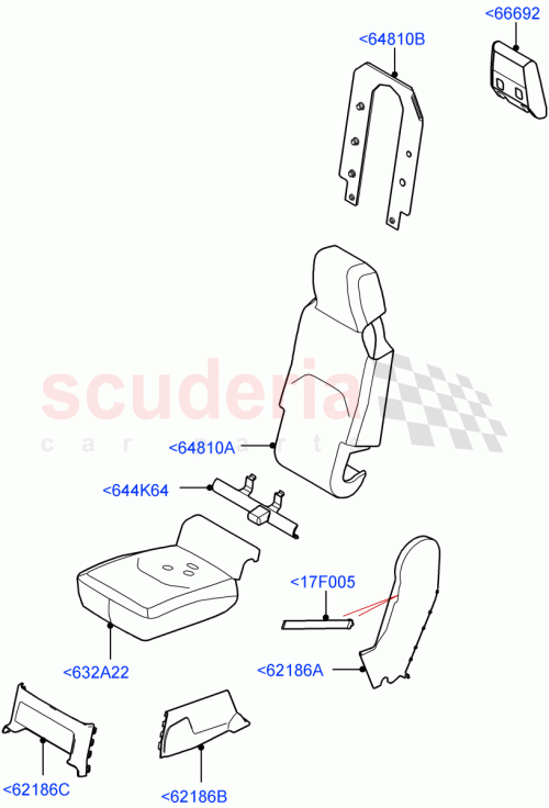 Part Diagram for Land Rover LR129639