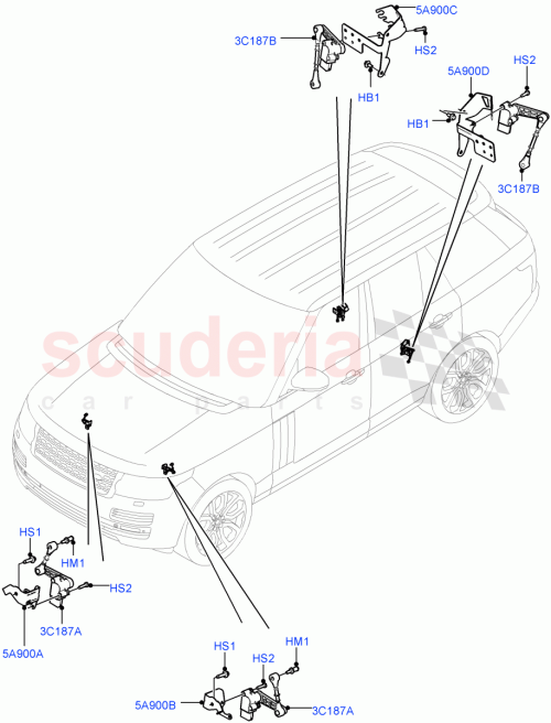 Part Diagram for Land Rover LR033331