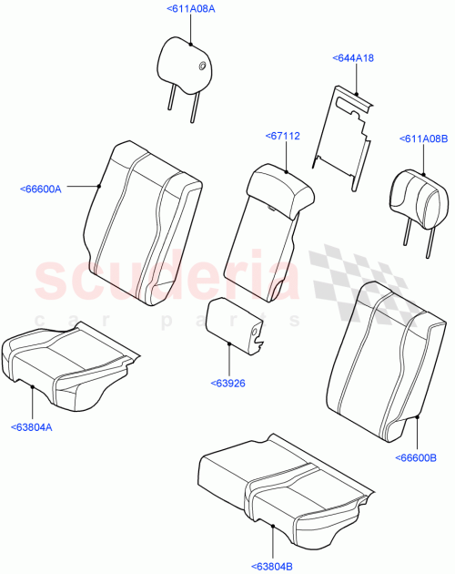 Part Diagram for Land Rover LR046175