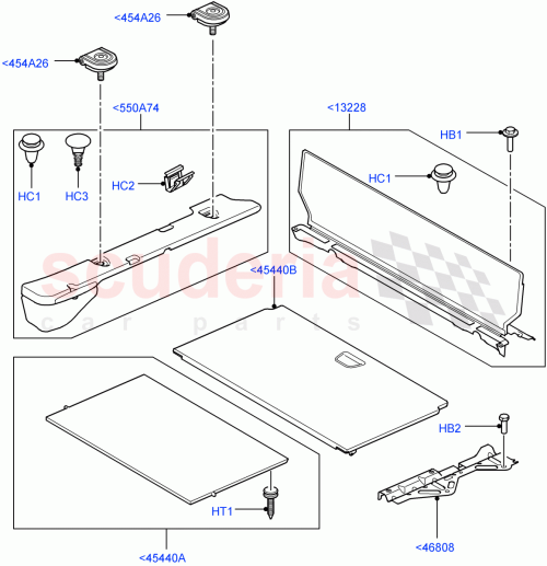 Part Diagram for Land Rover LR021446