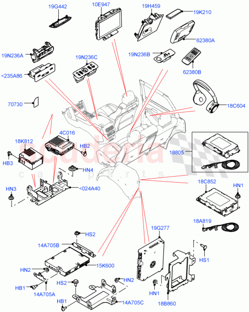 Part Diagram for Land Rover LR049659
