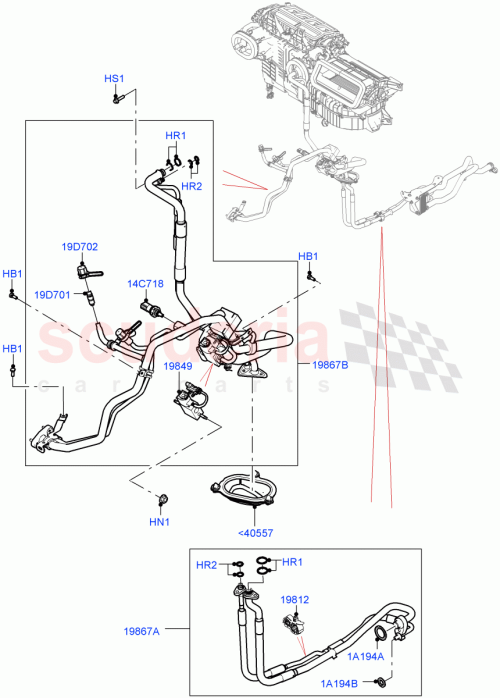 Part Diagram for Land Rover LR131178