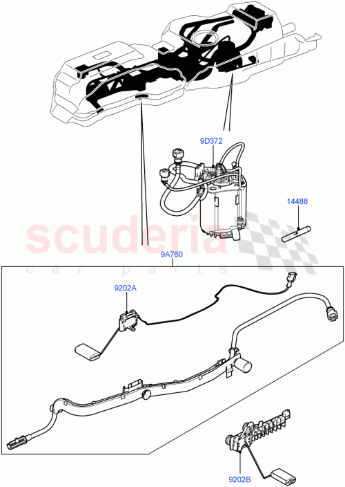Part Diagram for Land Rover LR043384
