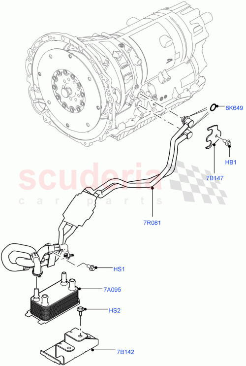Part Diagram for Land Rover LR092824