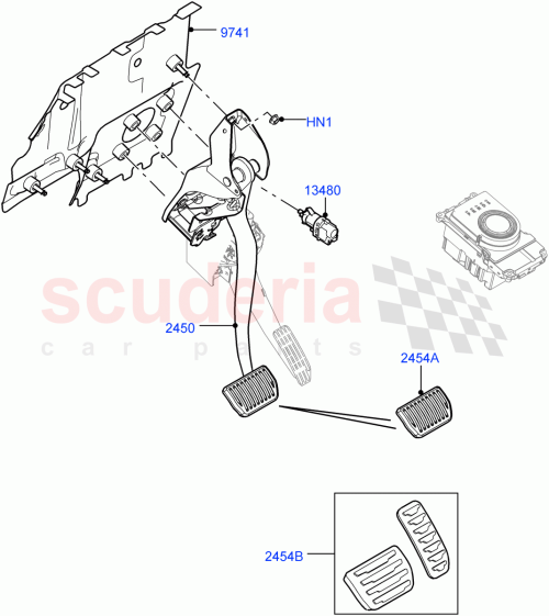 Part Diagram for Land Rover LR131061