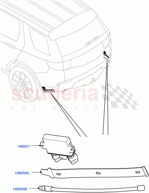 Part Diagram for Land Rover LR072285