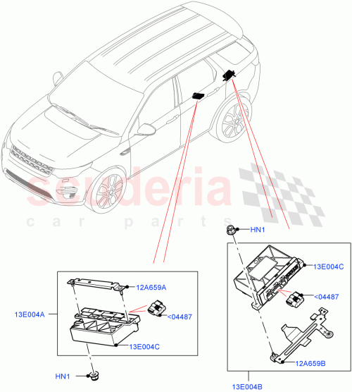 Part Diagram for Land Rover LR078824