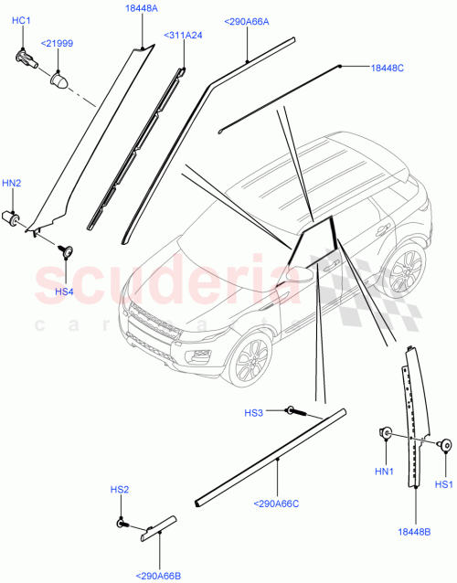 Part Diagram for Land Rover LR094030
