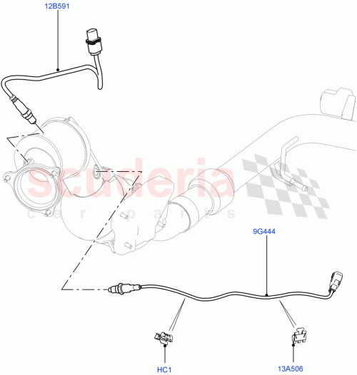 Part Diagram for Land Rover LR057506