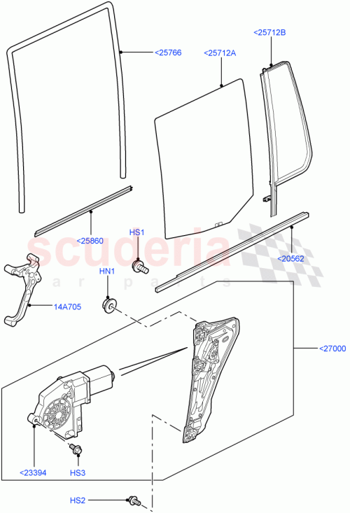 Part Diagram for Land Rover LR016352