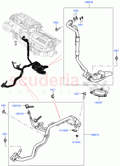 Part Diagram for Land Rover LR131163