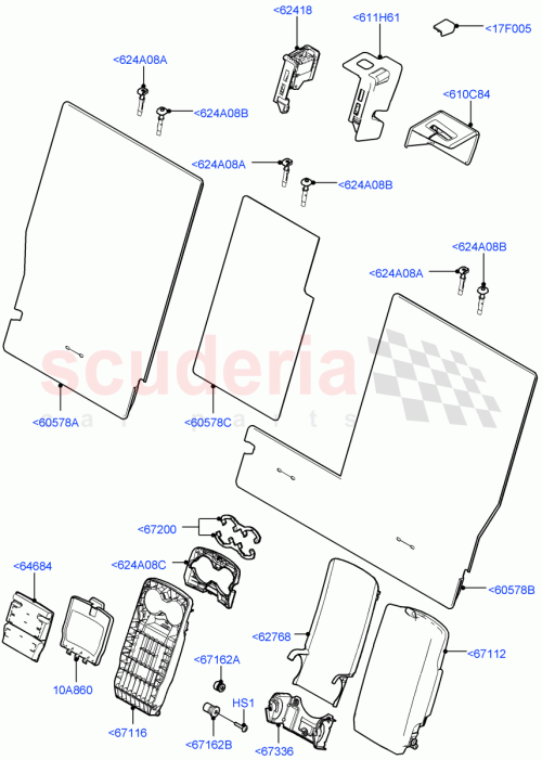 Part Diagram for Land Rover LR059080