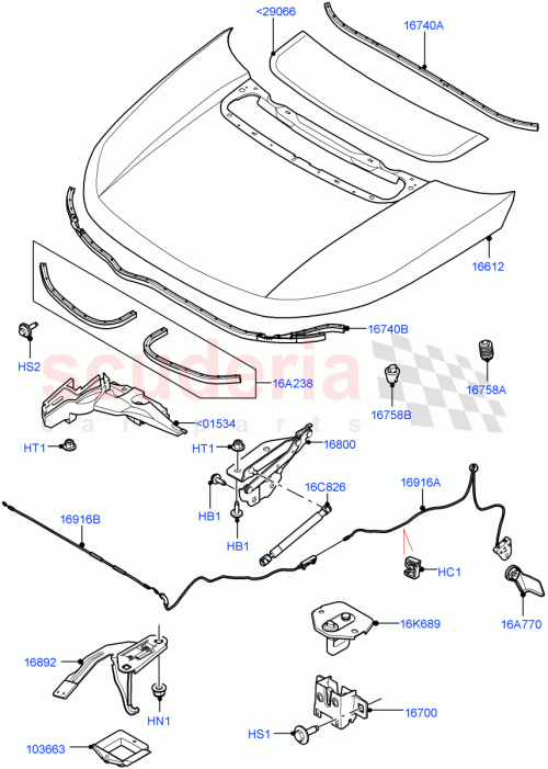 Part Diagram for Land Rover LR127322
