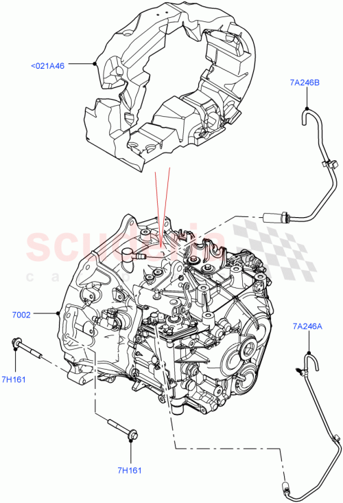 Part Diagram for Land Rover LR140399